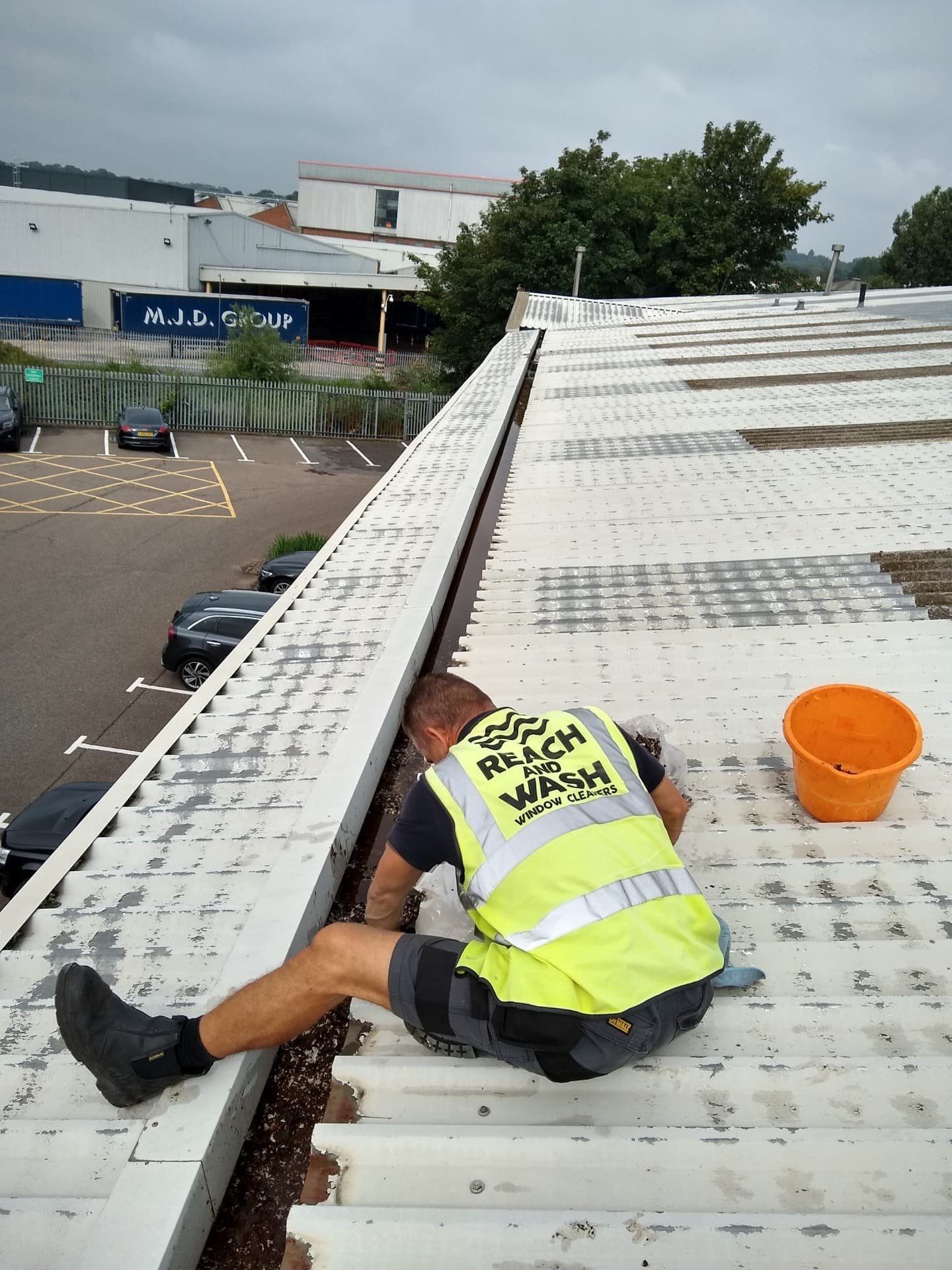 Commercial Gutter Cleaning